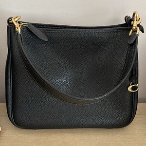 Coach Soft Pebble Leather Cary Shoulder Bag - like new
